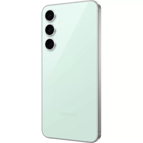 تصویر گوشی Samsung Galaxy S24 FE با حافظه 256 گیگابایت و رم 8 گیگابایت، طراحی زیبا و صفحه‌نمایش Dynamic AMOLED با کیفیت بالا