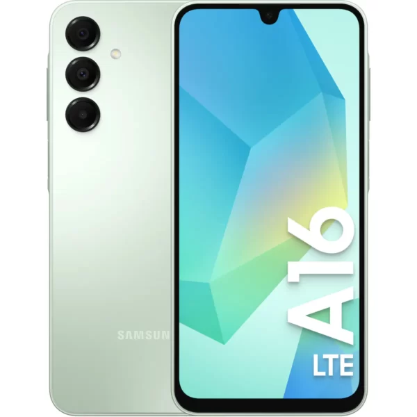 alt="گوشی Samsung Galaxy A16 LTE با نمایشگر 6.5 اینچی"